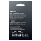 Samsung 9100 Pro Heatsink قرص صلب SSD، NVMe-M2، سعة 1 تيرابايت، VAP1T0CW