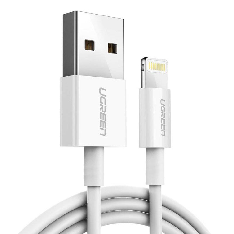 يوجرين US287 كابل من USB-A إلى Lightning، 2.4 أمبير، طوله 2 متر