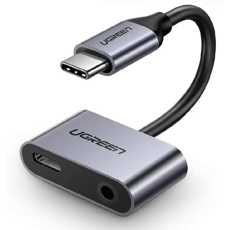 يوجرين 50596 محول صوت من Type-C إلى AUX 3.5 ملم Type-C