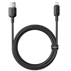 بايسوس Silky Series كابل، من USB-A إلى لايتينج، 2.4 أمبير، 2 متر