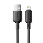 بايسوس Silky Series كابل، من USB-A إلى لايتينج، 2.4 أمبير، 2 متر