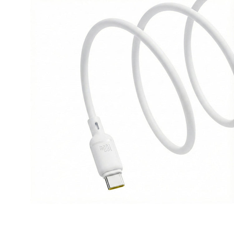 بايسوس Silky Series كابل، من USB-A إلى Type-C، 3 أمبير، 1 متر