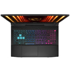 لابتوب MSI Katana 15 HX B14WGK بمعالج Intel Core i7-14700HX، 16GB RAM، SSD، كارت NVIDIA GeForce RTX 5070، شاشة 15.6 بوصة QHD، ويندوز 11 أسود