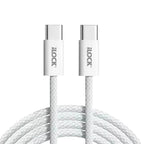 كابل iLook USB-C إلى USB-C مضفر بطول 1 متر 240 وات PD أسود