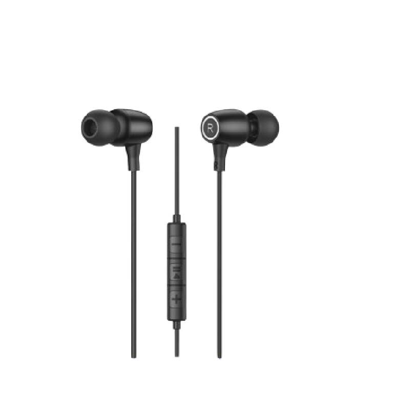 سماعة MOMO MO-022204 سلكية Type-C بطول 1.2 متر أسود
