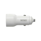 شاحن سيارة MOMO Mini Turbo USB-C Speed MO-055501 أبيض