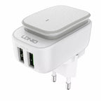 شاحن حائط LDNIO A2205 Micro بقدرة 12 واط ابيض