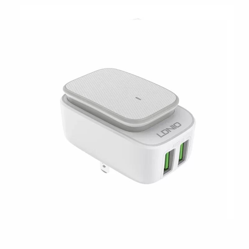 شاحن حائط LDNIO A2205 Micro بقدرة 12 واط ابيض