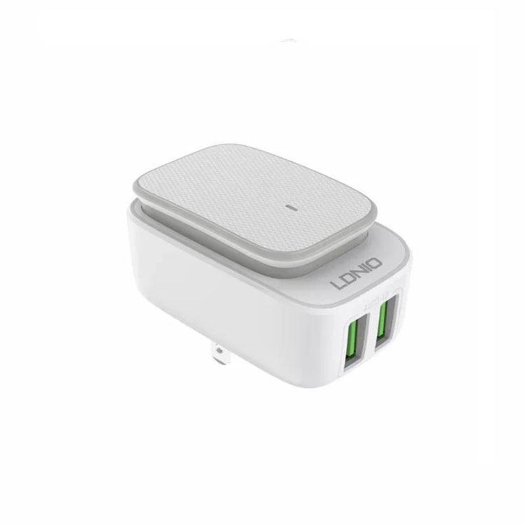 شاحن حائط LDNIO A2205 Micro بقدرة 12 واط ابيض