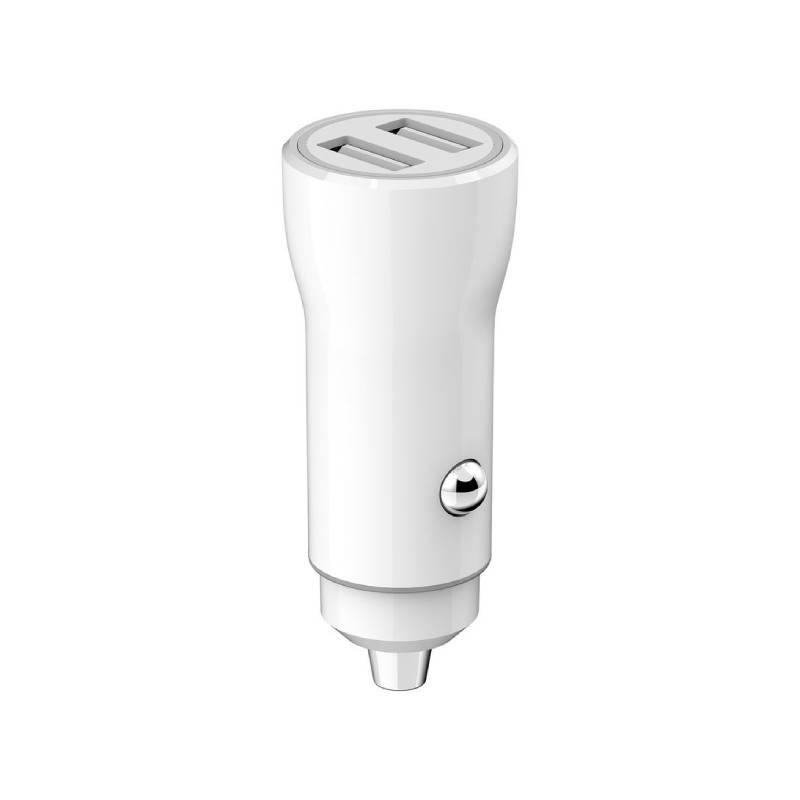 شاحن سيارة RSILOU بقدرة 3.6 أمبير بمنفذين USB R4503-001 أبيض