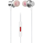 سماعة MOMO سلكية بمنفذ USB Type-C بطول 1.2 متر . أبيض