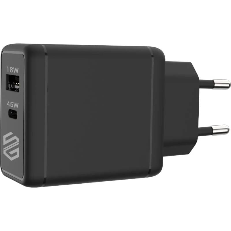 شاحن حائط Smart Gate، 45 وات PD، USB-A وUSB-C