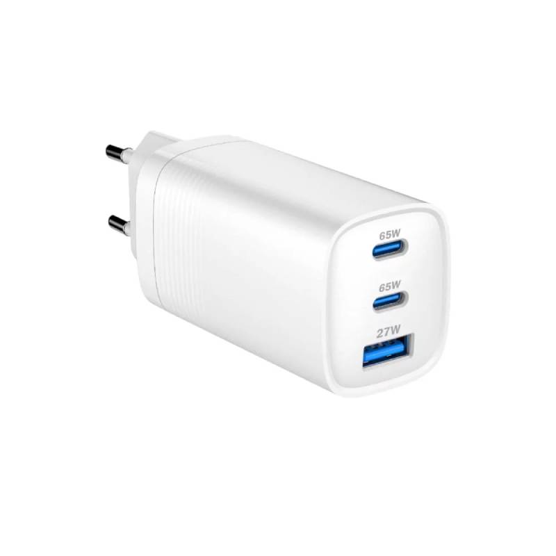 شاحن حائط Smart Gate، 65 وات PD، USB-A و2 USB-C