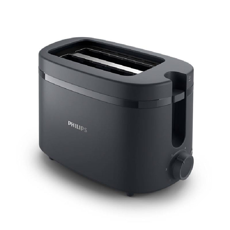 محمصة خبز Philips 1000 Series شريحتين 6 مستويات 650 وات أسود