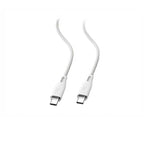 كابل RAVPower Type-C إلى Type-C نايلون 60 وات، 1.2 متر، RP-CB1037 أبيض