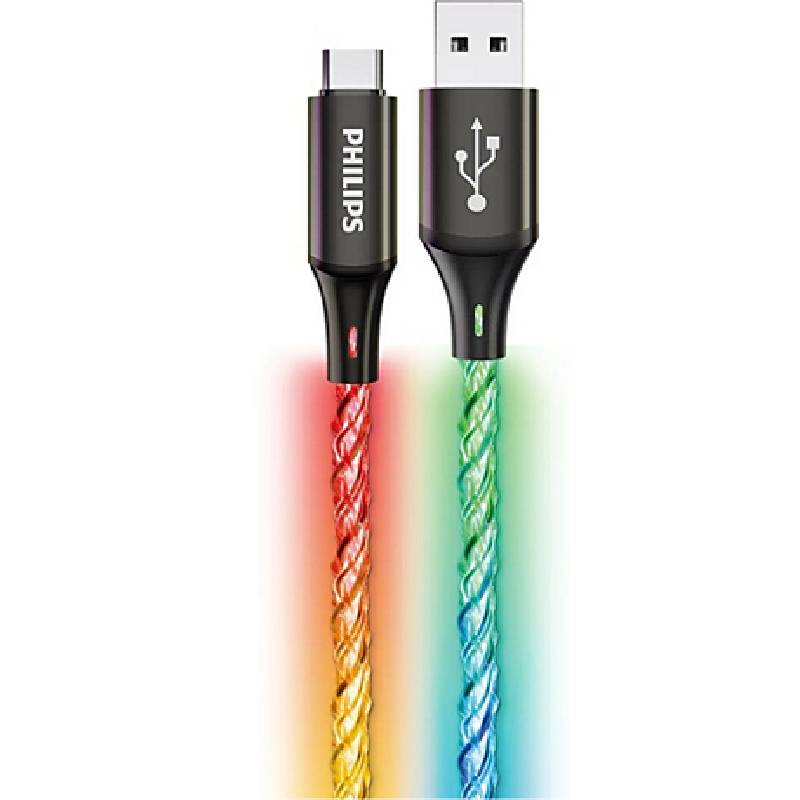 Philips كابل USB-A إلى Type-C، 1 متر، DLC5130A
