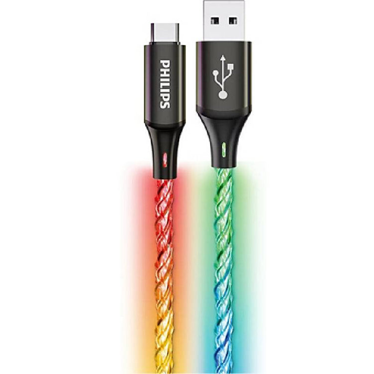 Philips كابل USB-A إلى Type-C، 1 متر، DLC5130A