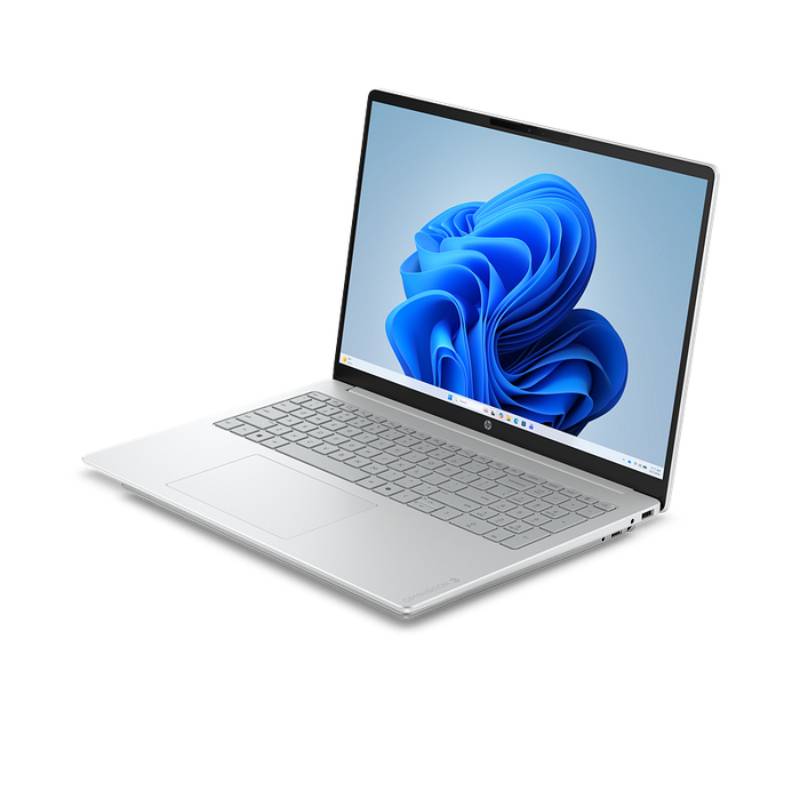 لابتوب HP OmniBook 3 مقاس 16 بوصة Core 5 120U، رام 24 جيجابايت، SSD 512 جيجابايت، شاشة 2K، Windows 11 فضي جليدي