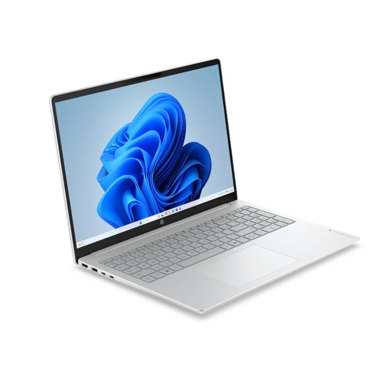 لابتوب HP OmniBook 3 مقاس 16 بوصة Core 5 120U، رام 24 جيجابايت، SSD 512 جيجابايت، شاشة 2K، Windows 11 فضي جليدي