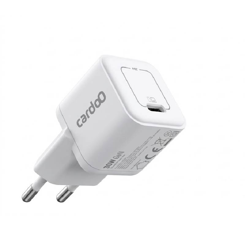 Cardoo شاحن حائط بقوة 30 وات PD بمنفذ USB-C أسود