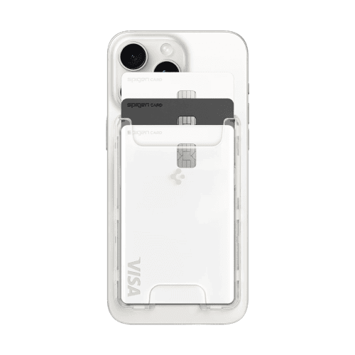Spigen MagSafe Card Holder Ultra Hybrid (MagFit+) Crystal