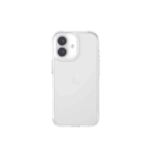 Uniq LifePro Xtreme True Clarity Slim Hybrid Case with Curved AirLite Corners for iPhone 17 Crystal