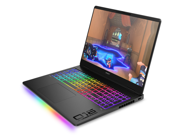 لابتوب الألعاب HP OMEN MAX 16 معالج Intel Core Ultra 9 275HX، ذاكرة 64 جيجابايت، سعة 2 تيرابايت SSD، بطاقة NVIDIA GeForce RTX 5090، شاشة 16 بوصة WQXGA OLED، ويندوز 11، أسود (16-ah0018ne)