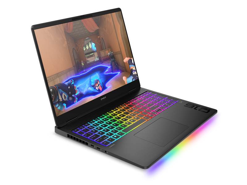 لابتوب الألعاب HP OMEN MAX 16 معالج Intel Core Ultra 9 275HX، ذاكرة 64 جيجابايت، سعة 2 تيرابايت SSD، بطاقة NVIDIA GeForce RTX 5090، شاشة 16 بوصة WQXGA OLED، ويندوز 11، أسود (16-ah0018ne)