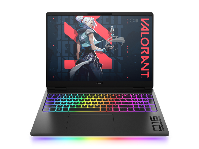 لابتوب الألعاب HP OMEN MAX 16 معالج Intel Core Ultra 9 275HX، ذاكرة 64 جيجابايت، سعة 2 تيرابايت SSD، بطاقة NVIDIA GeForce RTX 5090، شاشة 16 بوصة WQXGA OLED، ويندوز 11، أسود (16-ah0018ne)