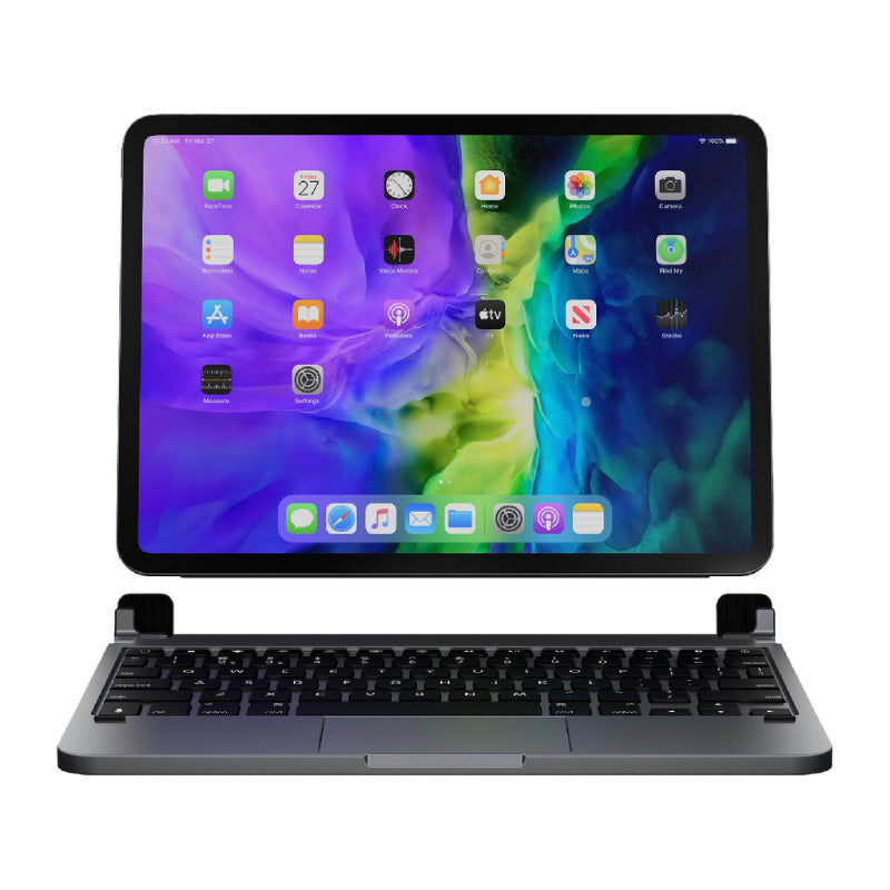 بريدج BRYTP4012, 11.0 Pro+ لوحة مفاتيح لاسلكية لجهاز ايباد برو مع لوحة تتبع وغطاء