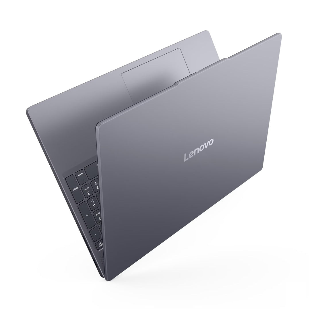 لابتوب Lenovo IdeaPad Slim 3 شاشة 15.3 بوصة WUXGA معالج Intel Core Ultra 5 322، ذاكرة 16 جيجابايت، سعة 512 جيجابايت SSD، ويندوز 11، لون Luna