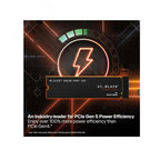 هارد WD_اسود SN8100 NVMe SSD بسعة 1 تيرابايت، بدون مبرد حراري