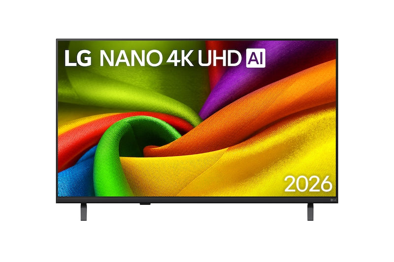 تلفزيون سمارت ال جي ، مقاس 50 بوصة ، ليد ، دقة 4K UHD ، بريسيفر داخلي 50NU850B6LA اسود