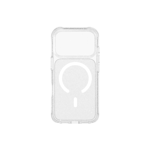 Uniq LifePro Xtreme Tinsel Slim Hybrid Case with MagClick Compatibility for iPhone 17 Pro Tinsel Lucent