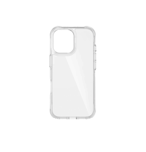 Uniq LifePro Xtreme True Clarity Slim Hybrid Case with Curved AirLite Corners for iPhone 17 Crystal