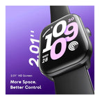 ساعة سمارت اورايمو ووتش 6 لايت ، مقاس 2.01 بوصة ، اسود OSW-809