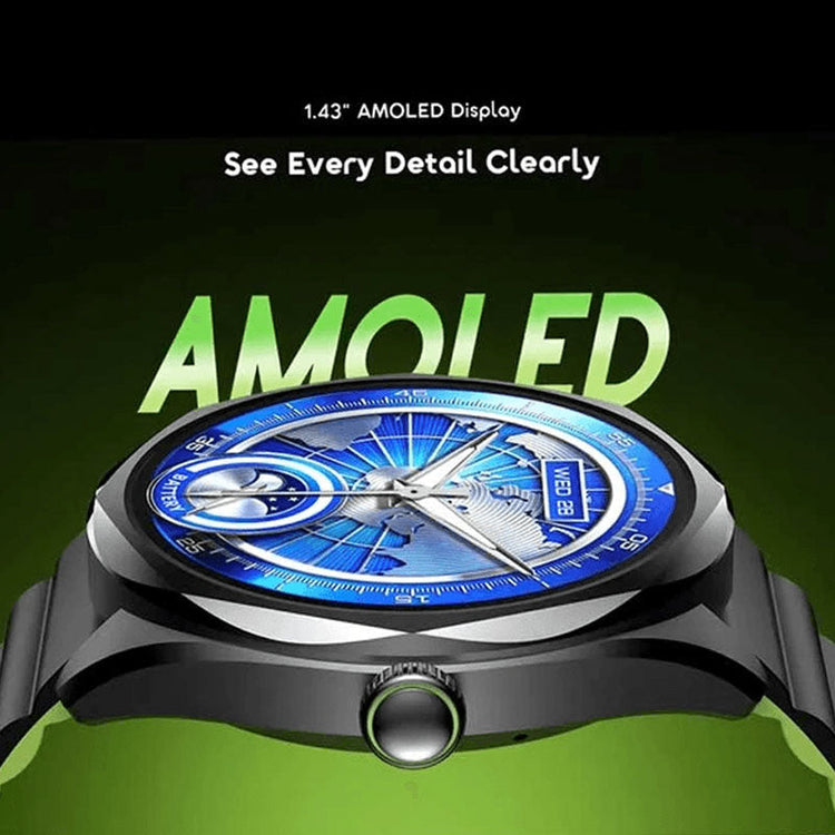 ساعة أورايمو الذكية Watch Nova 2R بشاشة AMOLED OSW-834