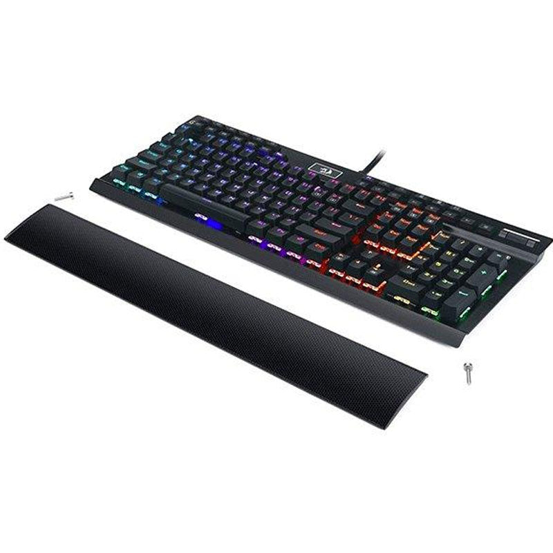 لوحة مفاتيح ميكانيكية Redragon K550 Yama (سويتش بنفسجي وإضاءة خلفية RGB) 131 مفتاحاً لون أسود