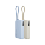 باور بانك Xiaomi بسعة 10000 مللي أمبير، شحن سريع 67 واط مع كابل USB-C مدمج