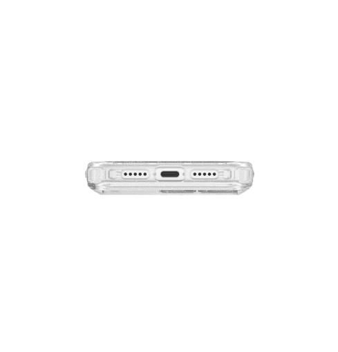 Uniq LifePro Xtreme Tinsel Slim Hybrid Case with MagClick Compatibility for iPhone 17 Pro Tinsel Lucent