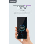 كابل Rsilou Type-C 120W 100CM R2009-001