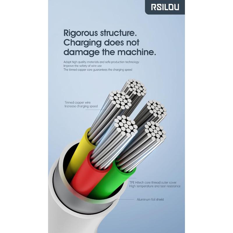 كابل Rsilou Micro USB 2.4A R2002-001