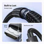 يوجريين كابل HDMI بطول 5 متر، بدقة 8K، إصدار HDMI 2.1، فائق السرعة Ultra HD High-Speed