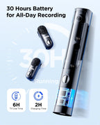 بويا ماچيك-04 ميكروفون لاسلكي ميكروفون قابل للتحويل مع USB-C وLightning