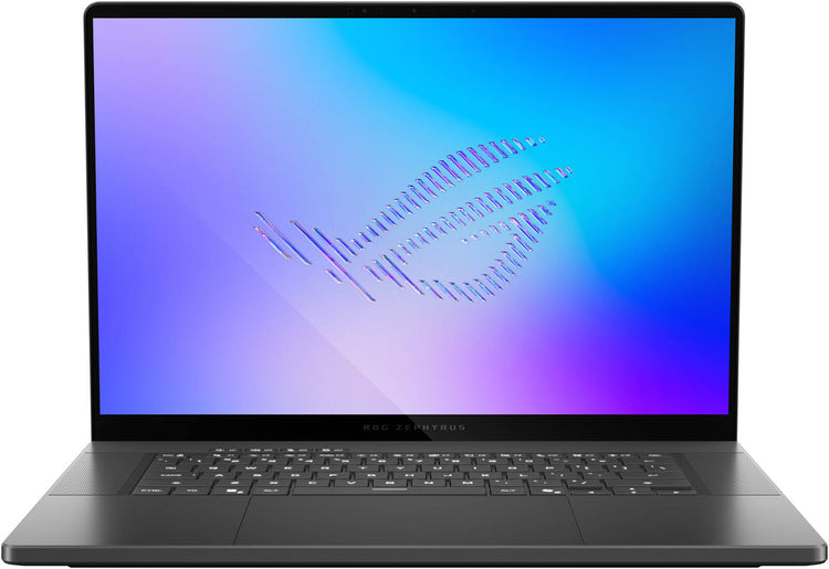لابتوب ASUS ROG Zephyrus G16 للألعاب بمعالج Core Ultra 9 386H وذاكرة 32 جيجابايت وSSD سعة 1 تيرابايت وكارت شاشة NVIDIA GeForce RTX 5070 Ti وشاشة 16 بوصة بدقة 2.5K ونظام Windows 11 GU606AR-TB321W رمادي Eclipse