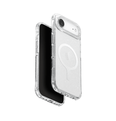 Uniq LifePro Xtreme Tinsel Slim Hybrid Protective Case with MagClick Compatibility for iPhone Air Tinsel Lucent