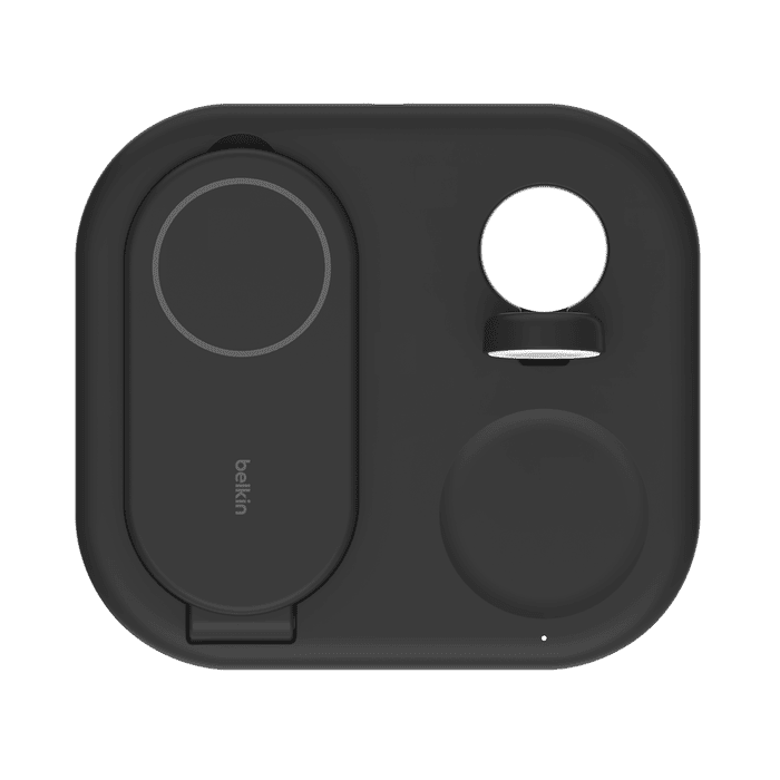 Belkin BoostCharge 3-in-1 Magnetic Charging Stand with Qi2 Fast Wireless Charging 15W