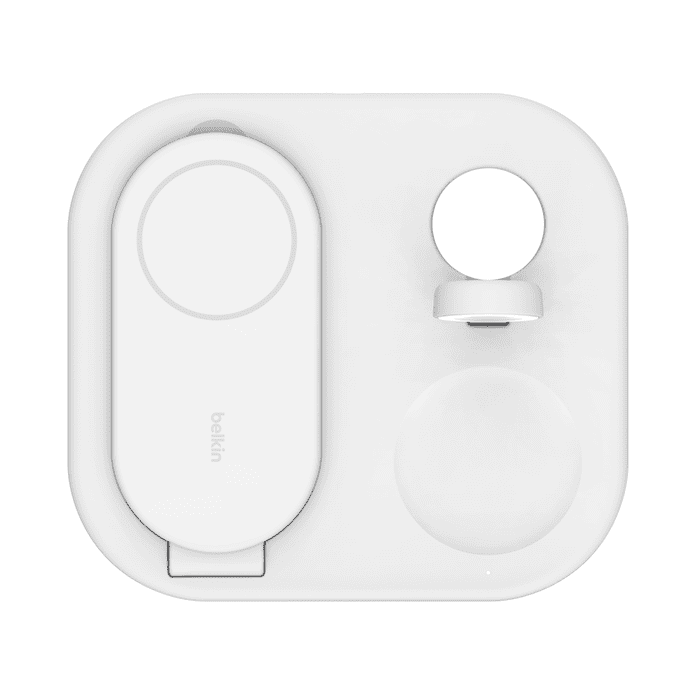 Belkin BoostCharge 3-in-1 Magnetic Charging Stand with Qi2 Fast Wireless Charging 15W