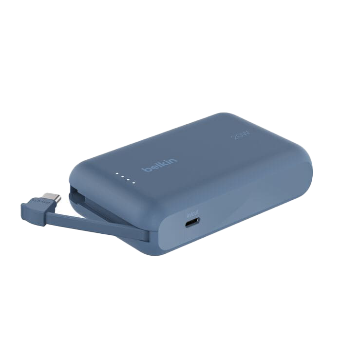 Belkin BoostCharge Power Bank 10K with Integrated Cable USB-C 20W
