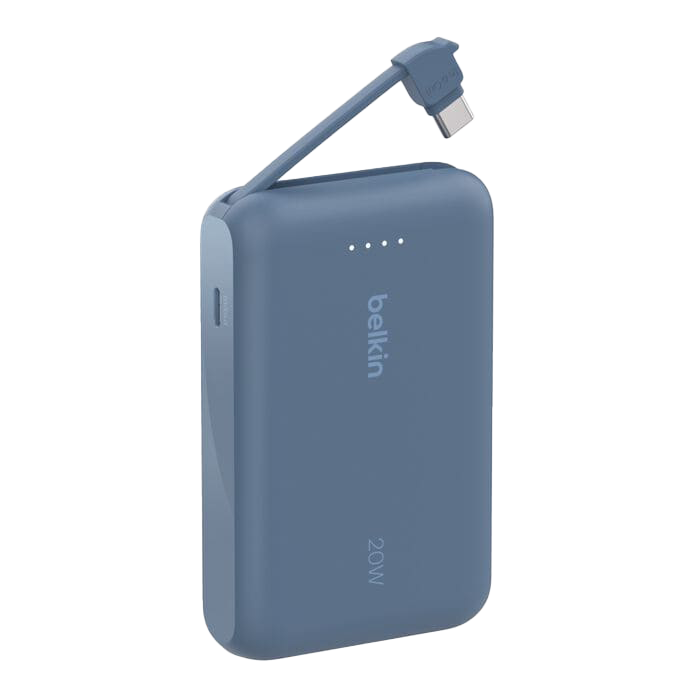 Belkin BoostCharge Power Bank 10K with Integrated Cable USB-C 20W